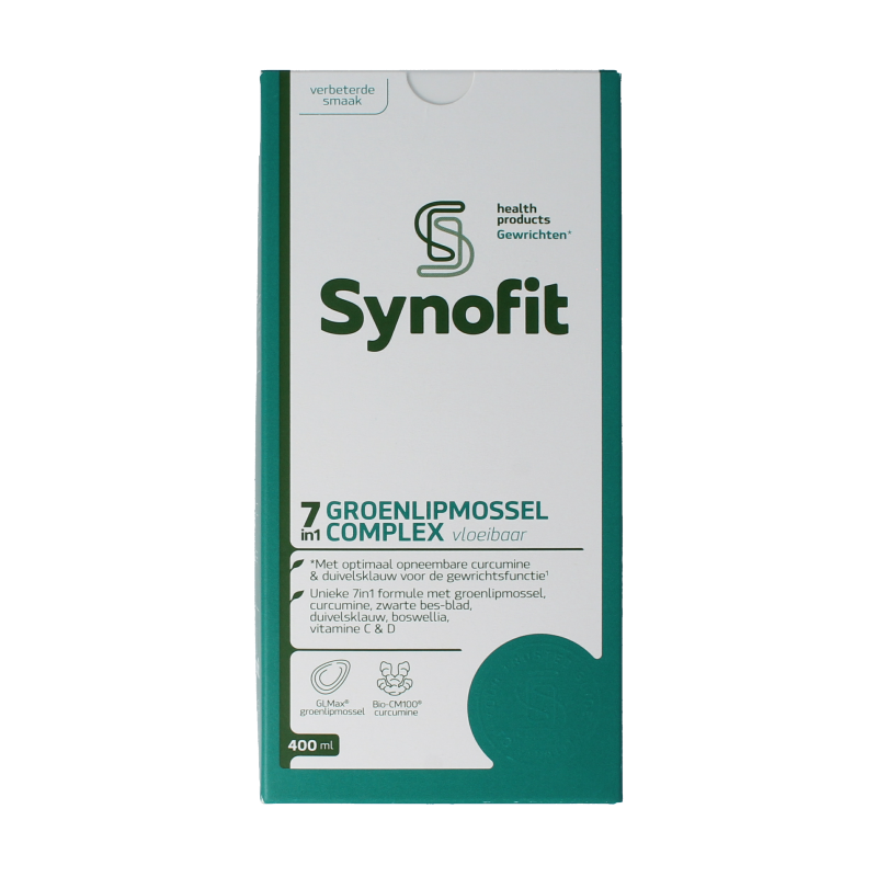 Synofit Groenlipmossel vloeibaar 400 ml