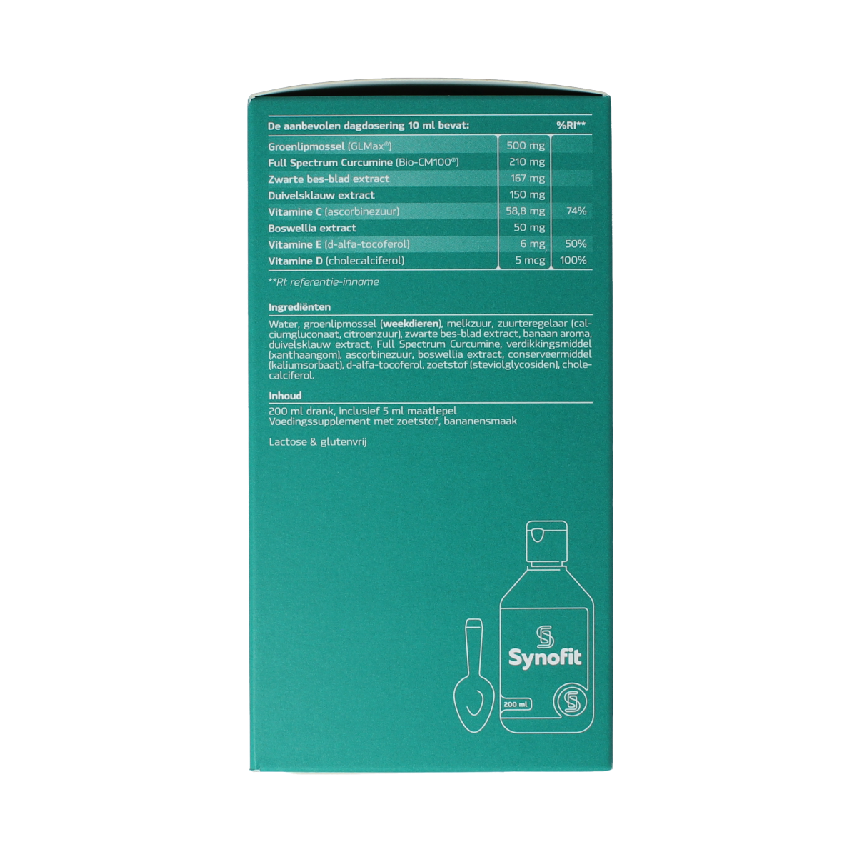 Synofit GLMax® Groenlipmossel vloeibaar 200 ml