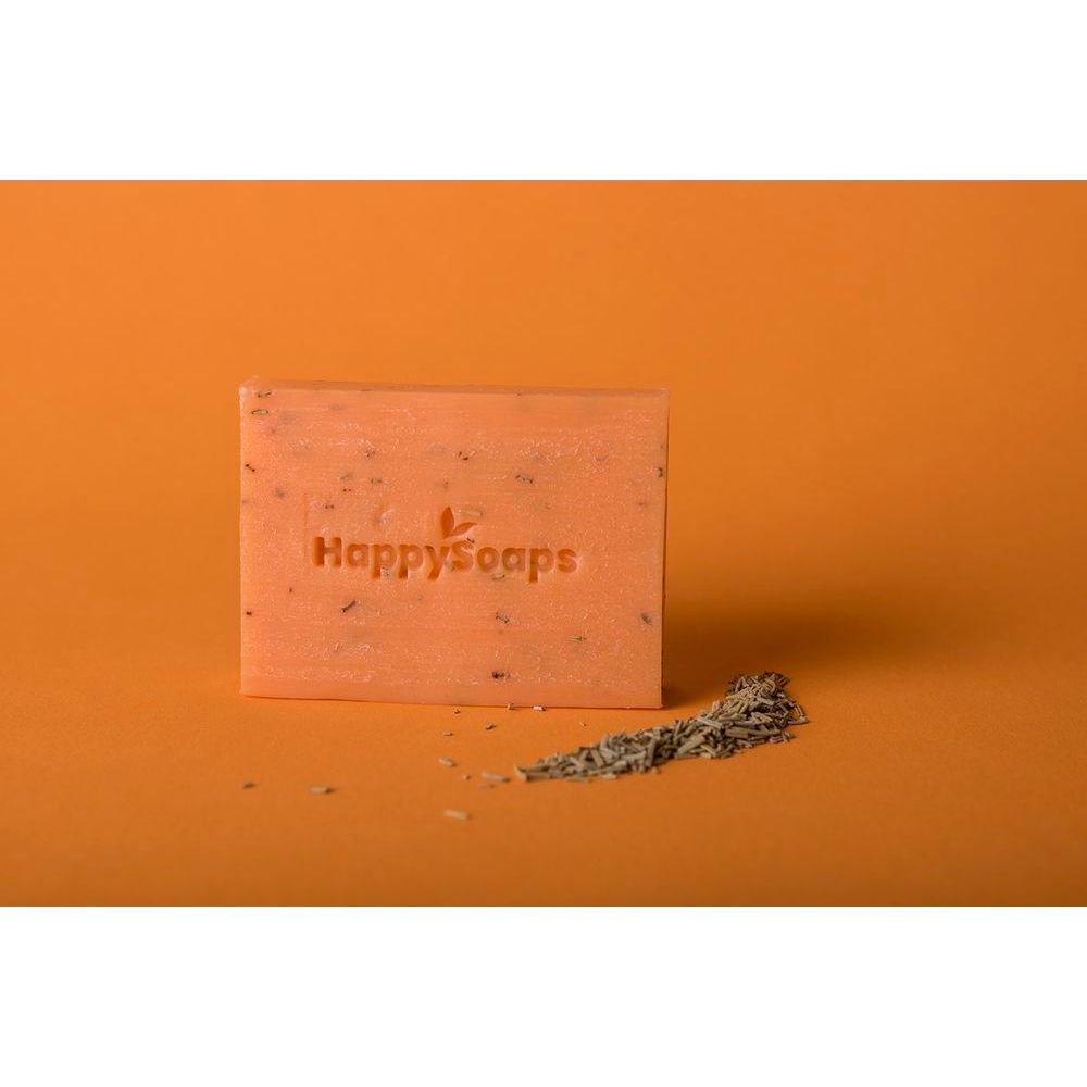 Happysoaps Happy Body Wash Bar Arganolie En Rozemarijn 100 gram