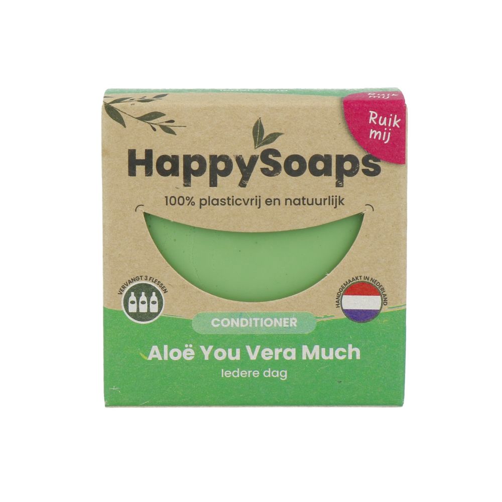 Happysoaps Conditioner bar aloe you vera much 65 gram