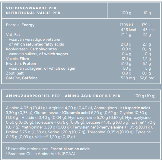Mattisson Collageen Latte Cappuccino smaak 180 gram