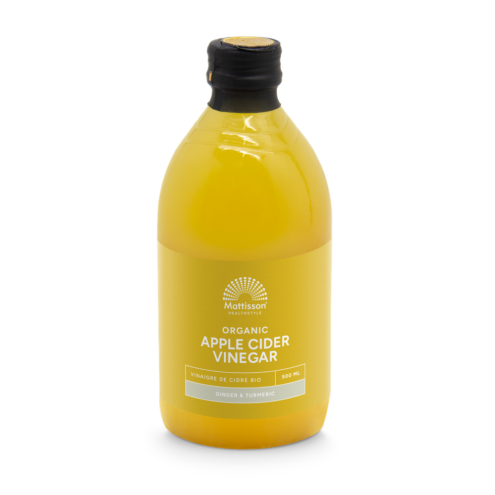 Mattisson Appelazijn Gember en Kurkuma 500 ml
