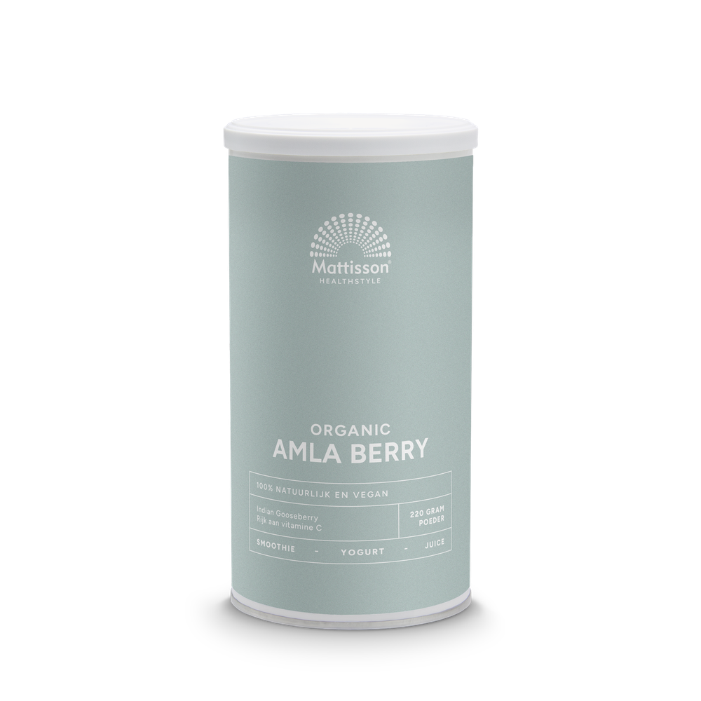 Mattisson Biologisch Amla Bessen Poeder 220 gram