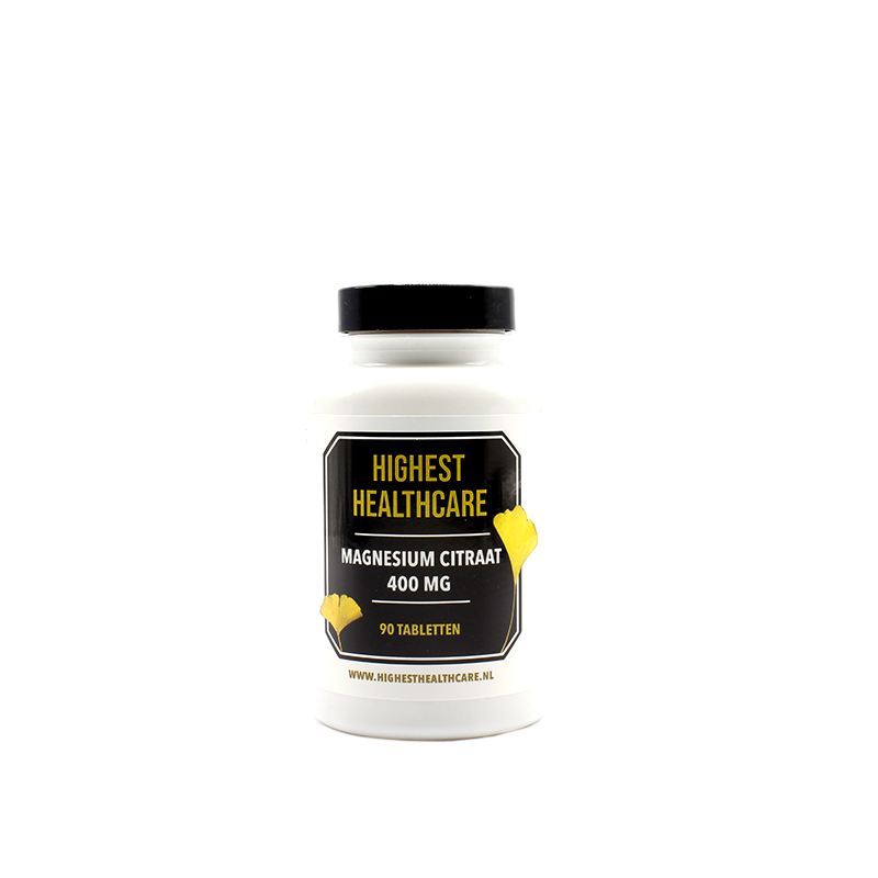 Highest Healthcare Magnesium Citraat 400mg 90 tb