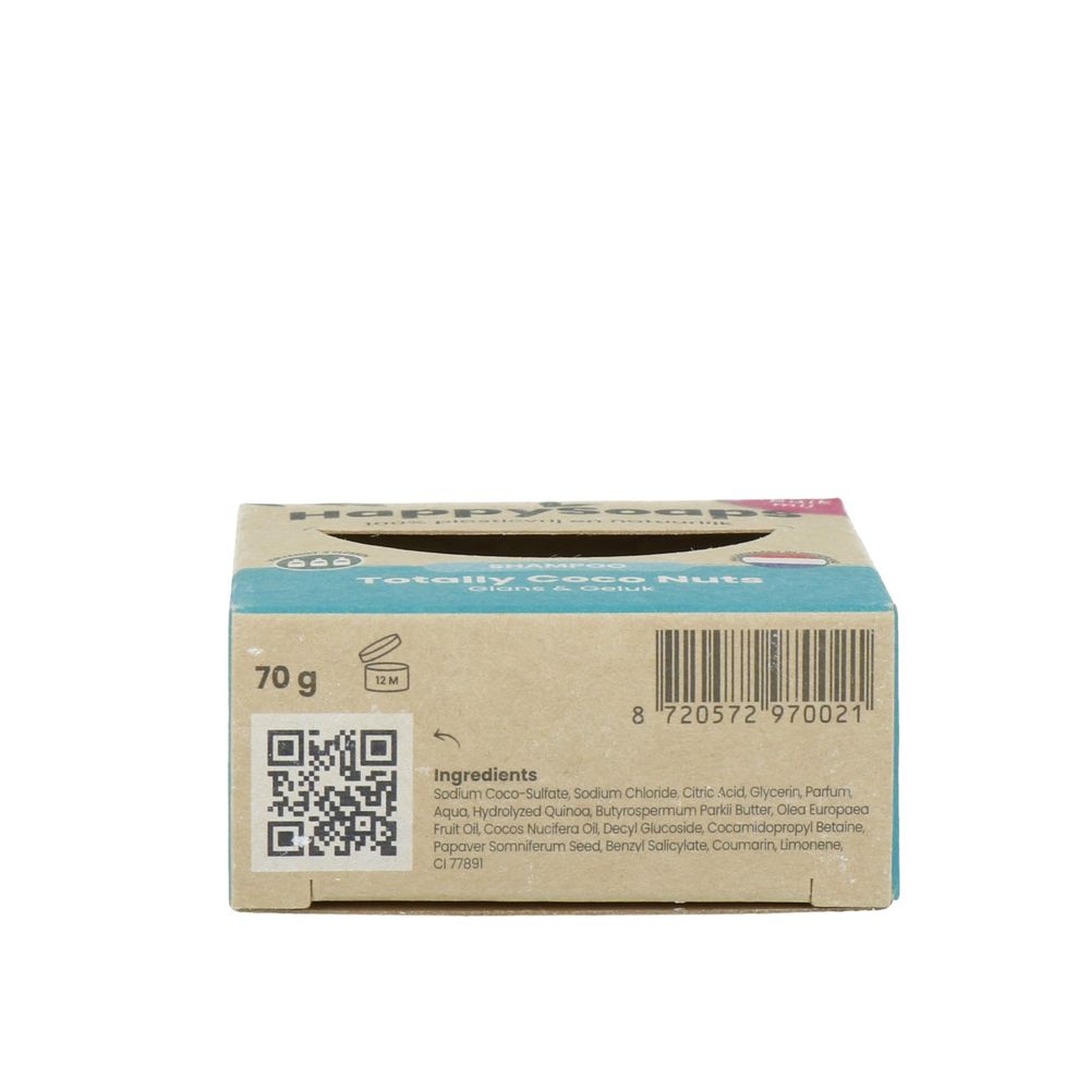 Happysoaps Coco Nuts Shampoo Bar 70 gram