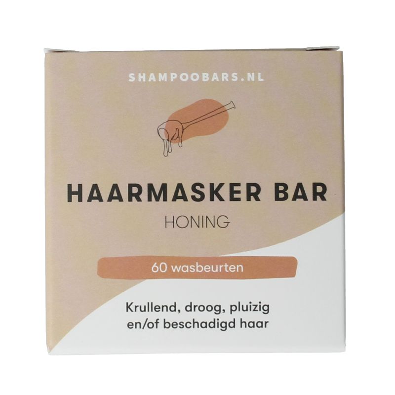 Shampoobars Haarmasker bar honing 45 gram