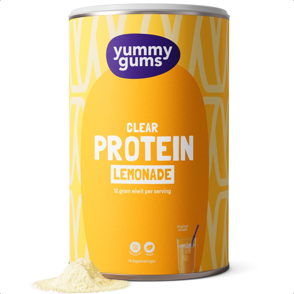 Yummy Gums Clear Protein Lemonade 224 gr