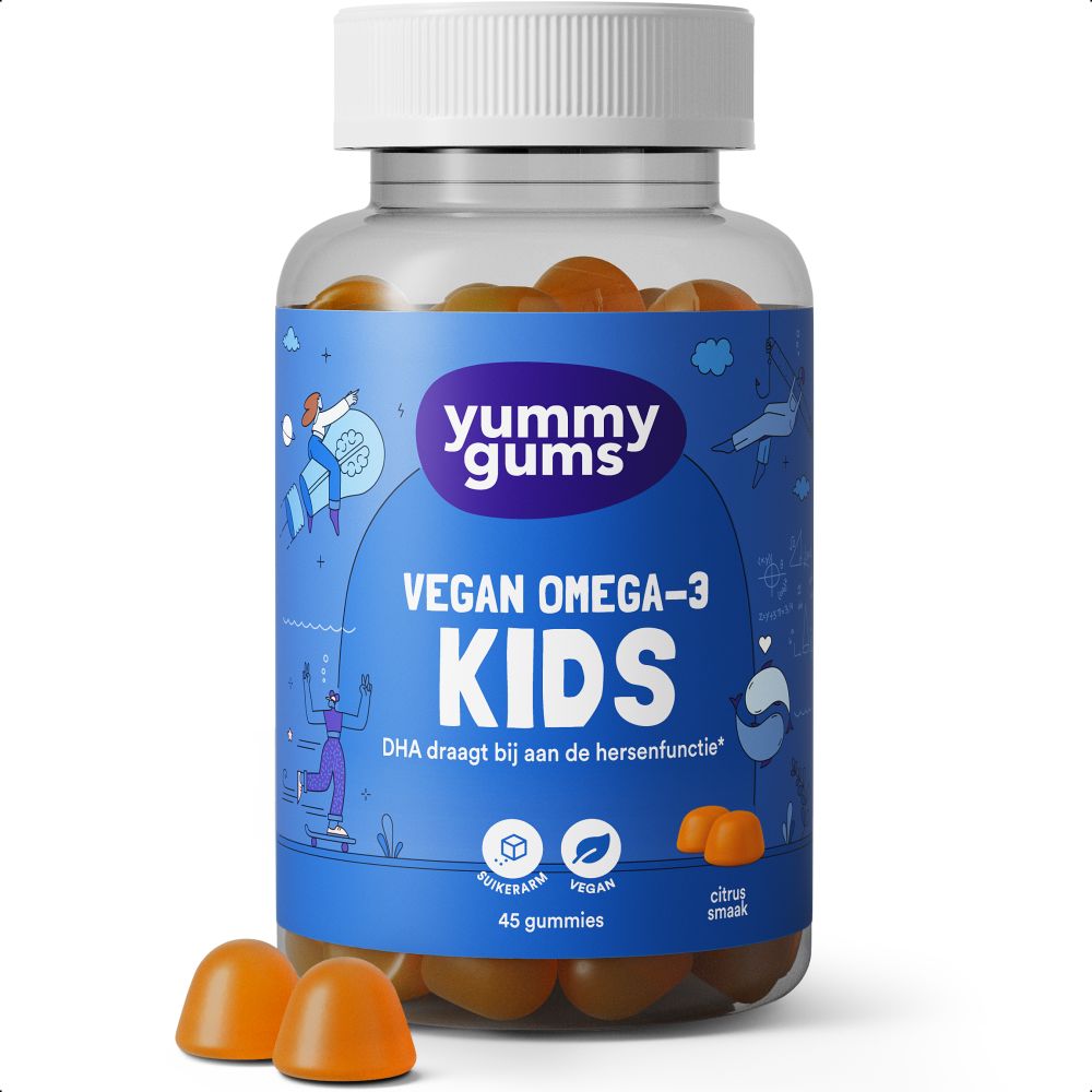 Yummy Gums Vegan Omega-3 Kids 45 st