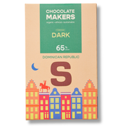 Chocolatemakers Sintletter puur 65% biologisch 100 gram