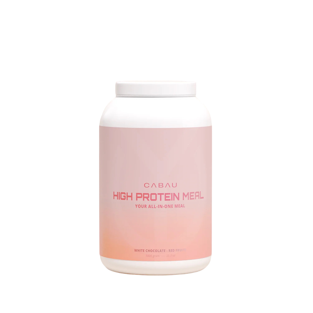 Cabau Lifestyle High Protein Meal White Choco & Red fruit 1 kg