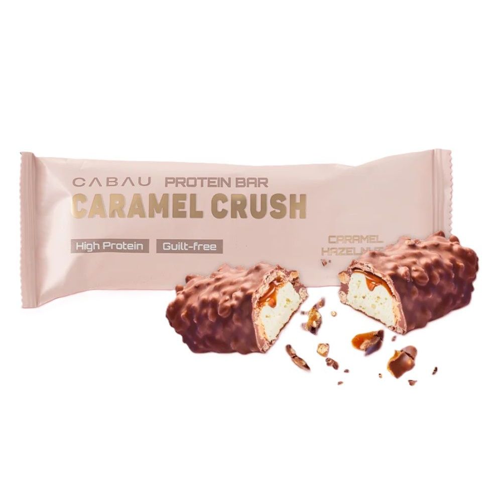 Cabau Lifestyle Protein Bar Caramel Crush 60 gram