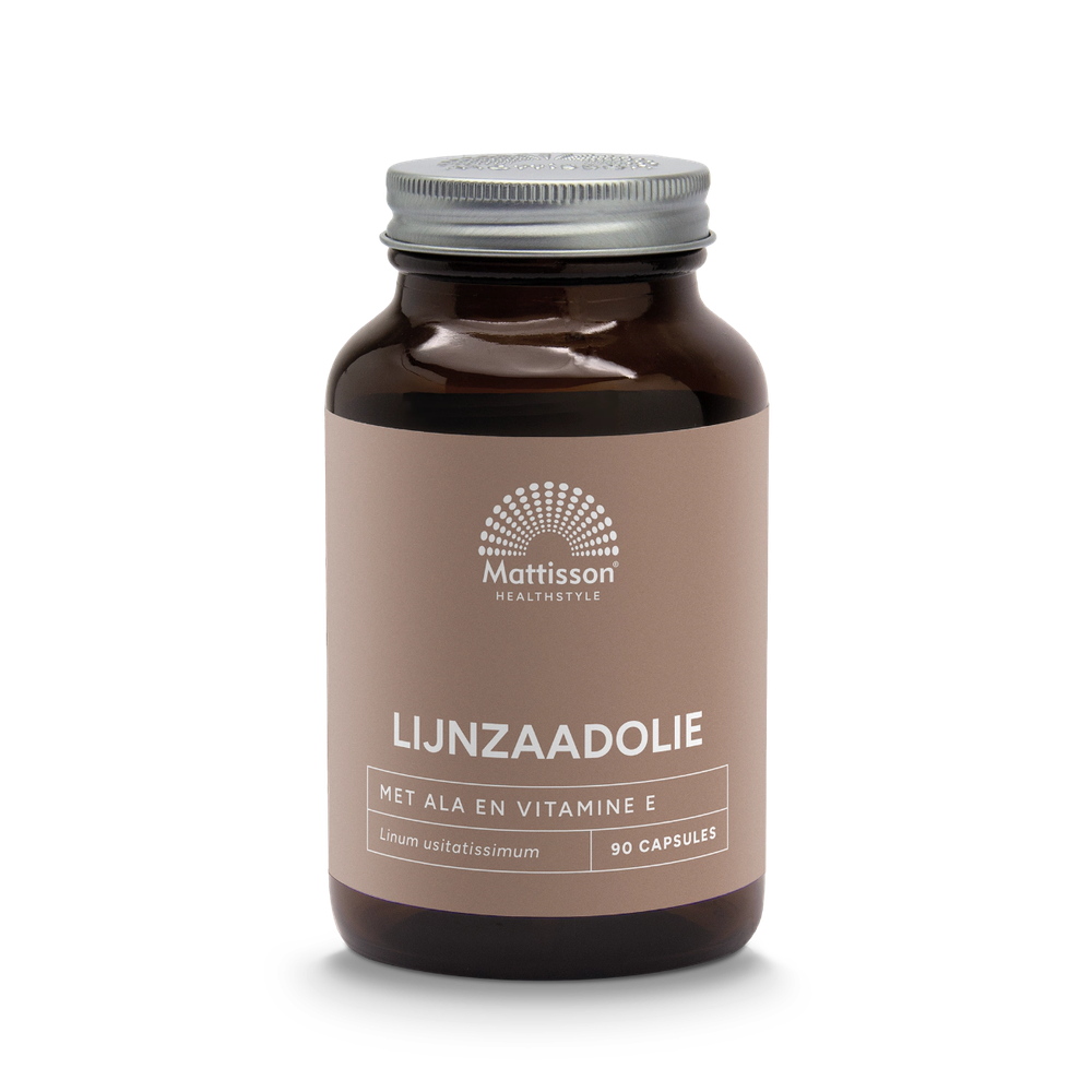 Mattisson Lijnzaadolie 1000 mg 90 capsules