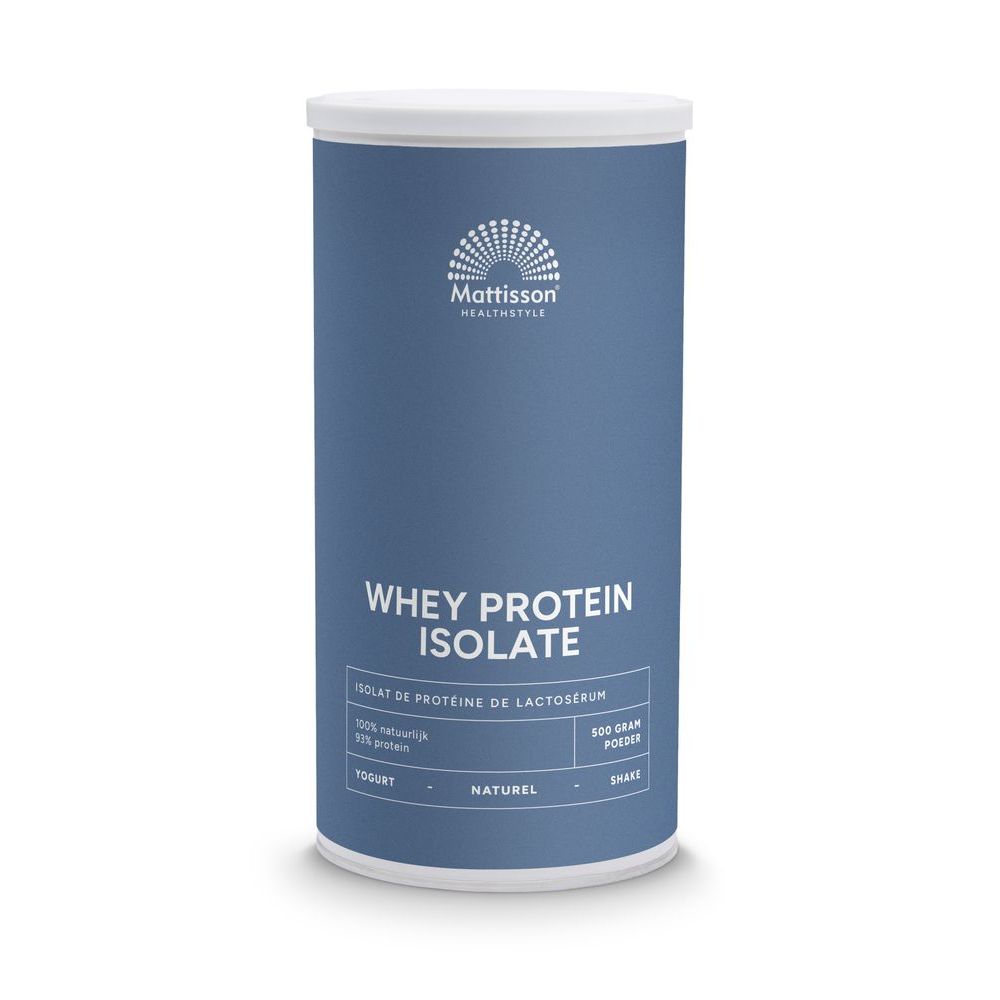 Mattisson Wei Proteïne poeder Isolaat 93% 500 gram
