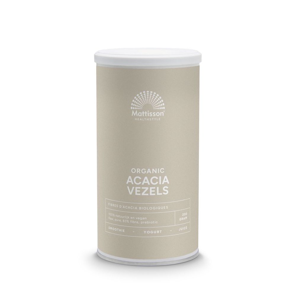 Mattisson Biologische Acacia Vezels 200 gram