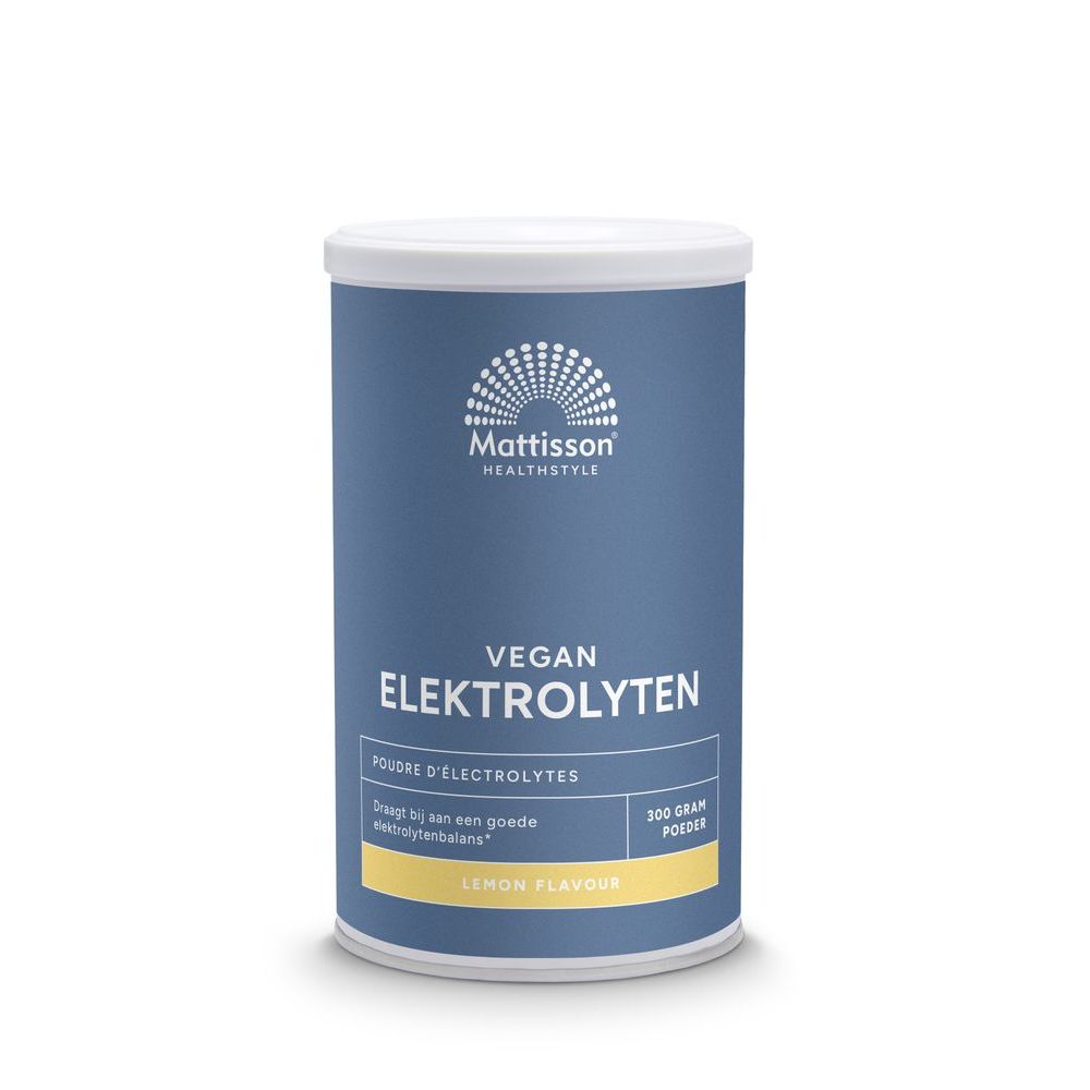 Mattisson Elektrolyten Poeder Lemon 300 gram