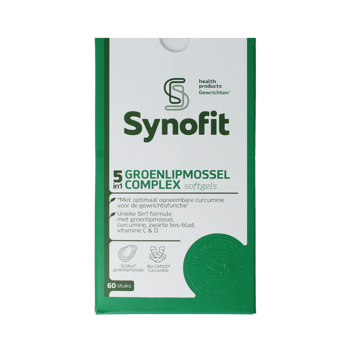 Synofit GLMAX 5-in-1 plus groenlipmossel