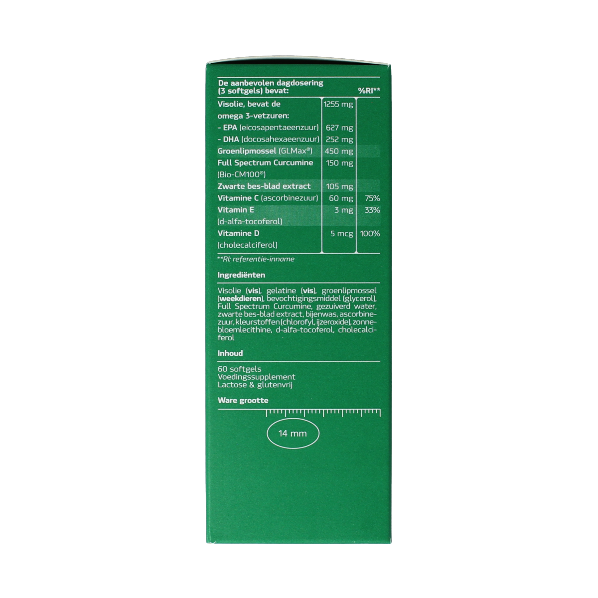 Synofit GLMAX 5-in-1 plus groenlipmossel