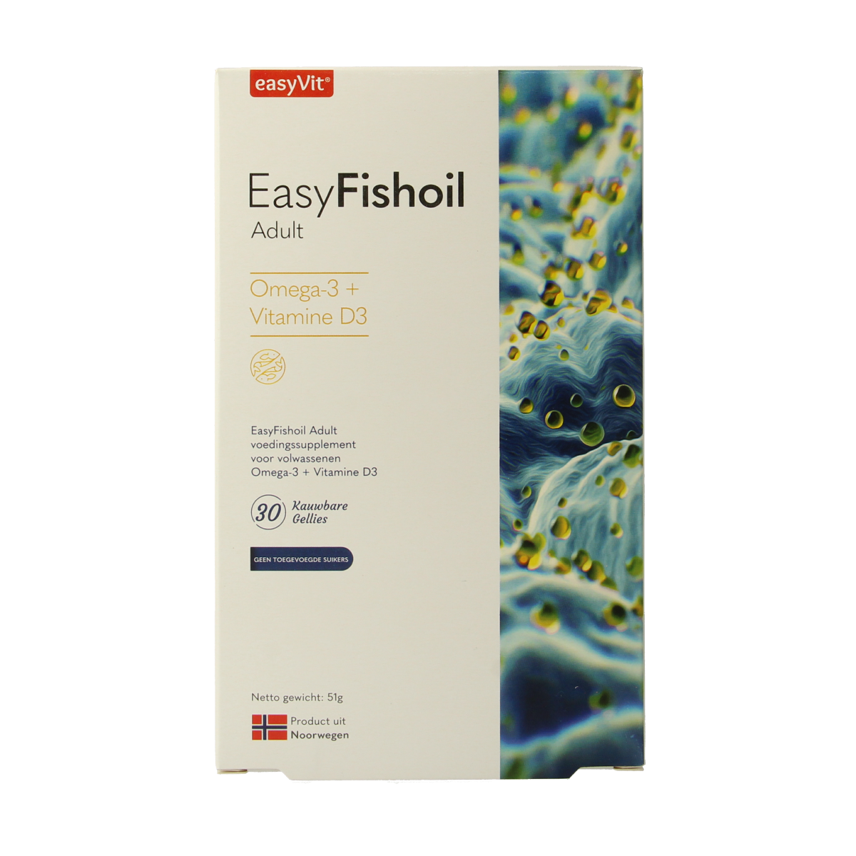 Easyfit easyfishoil adult 30 stuks