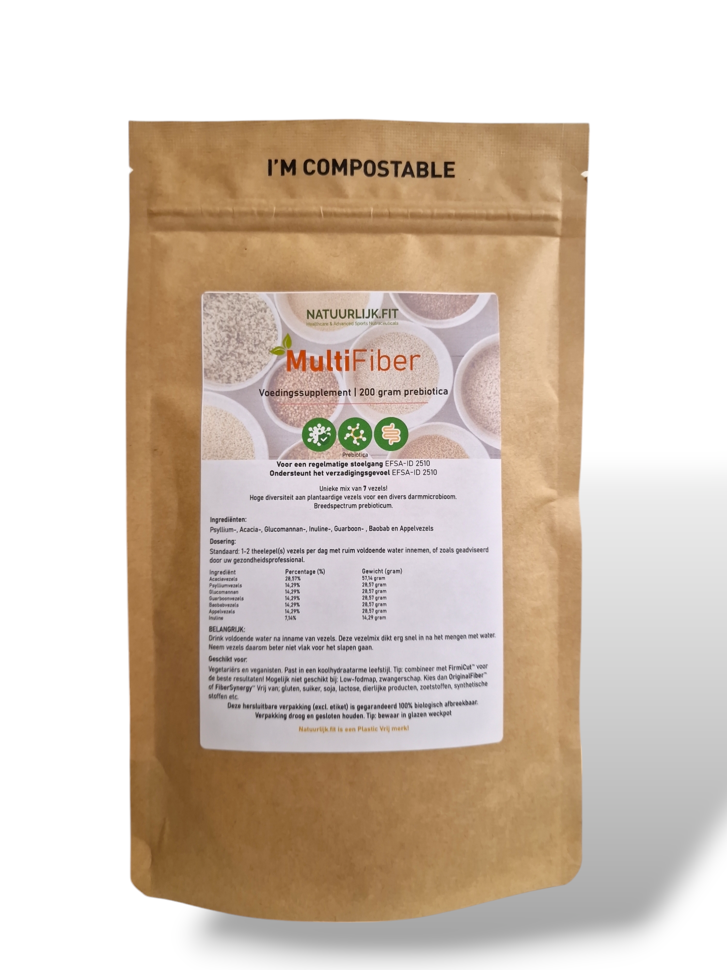 Natuurlijk.fit Multifiber 200 gram
