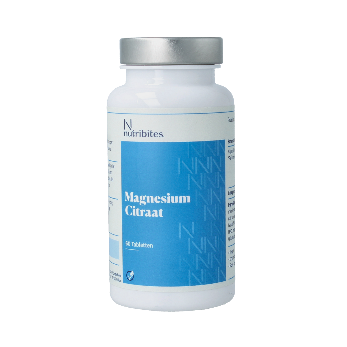 Nutribites Magnesium citraat 60 tabletten