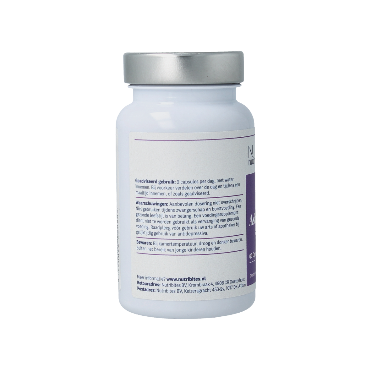 Nutribites Ashwagandha 60 capsules