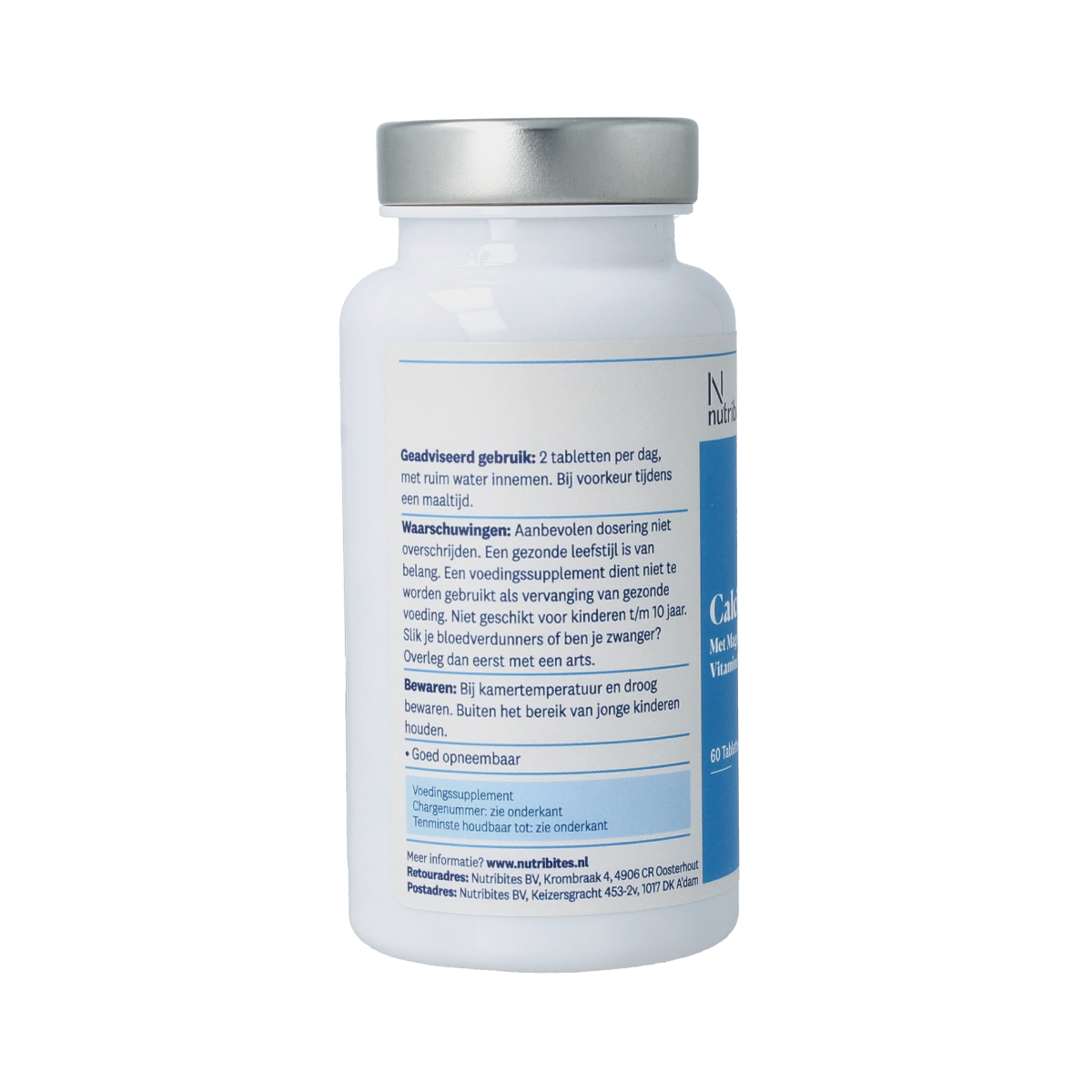 Nutribites Calcium+ 60 tabletten