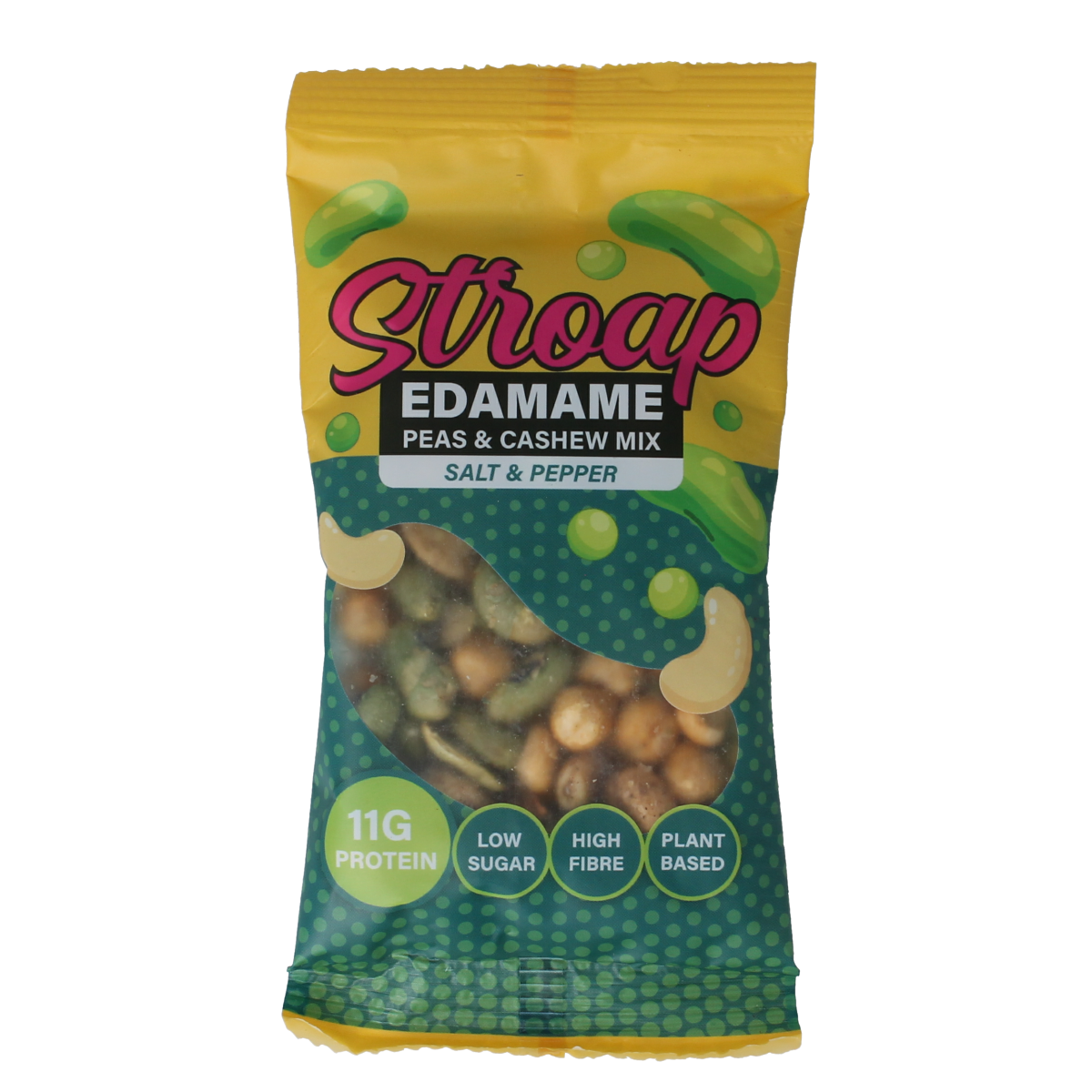 Stroap Crunchy bits salt & pepper 40 gram