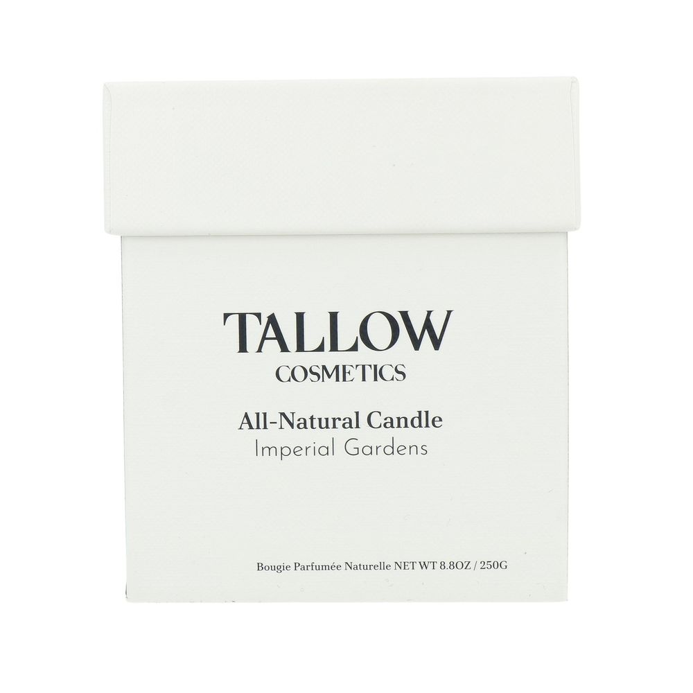 Tallow Cosmetics Geurkaars Imperial Gardens 250 gram