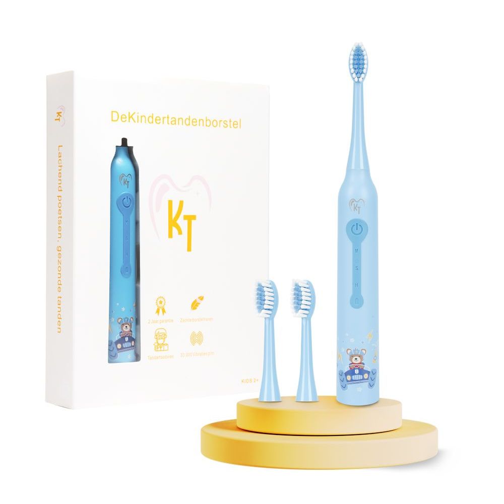 DeKinderTandenborstel Sonische tandenborstel Blauw 1 st