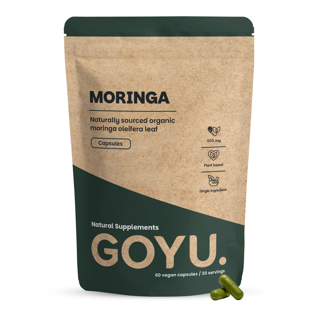 Goyu Moringa oleifera 500 mg bio 60 vcaps