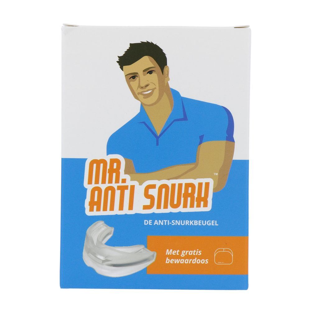 Mr. Anti Snurk Snurkbeugel Met Bewaardoos