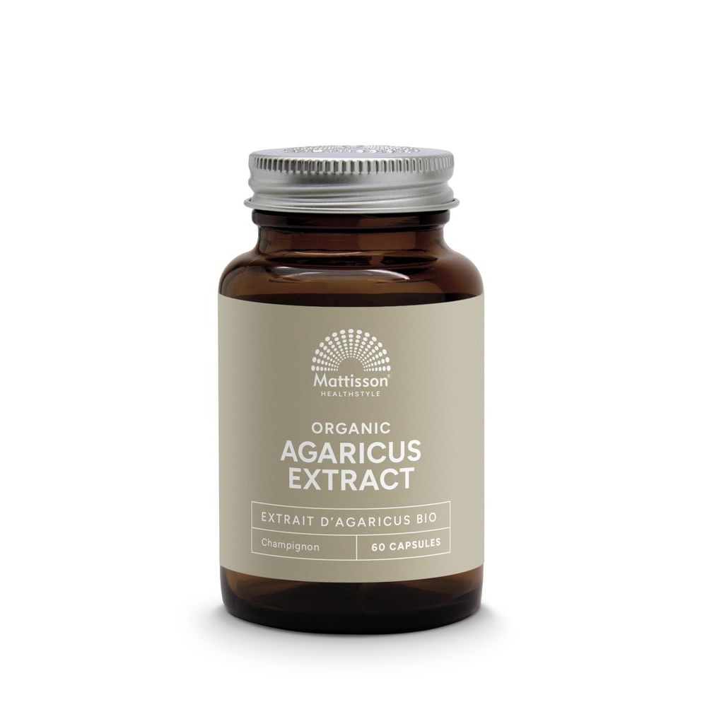 Mattisson Biologische Agaricus 400 mg 60 capsules