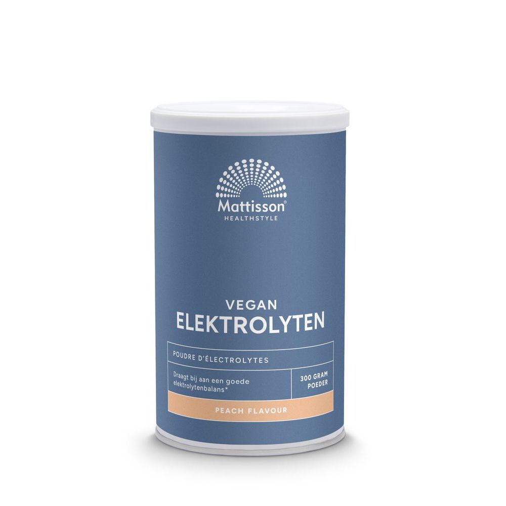 Mattisson Elektrolyten Poeder Peach 300 gram
