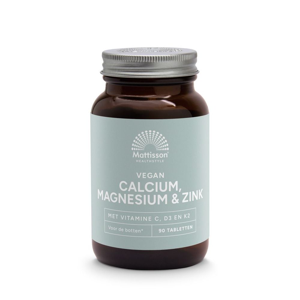 Mattisson Calcium, Magnesium & Zink 90 tabletten