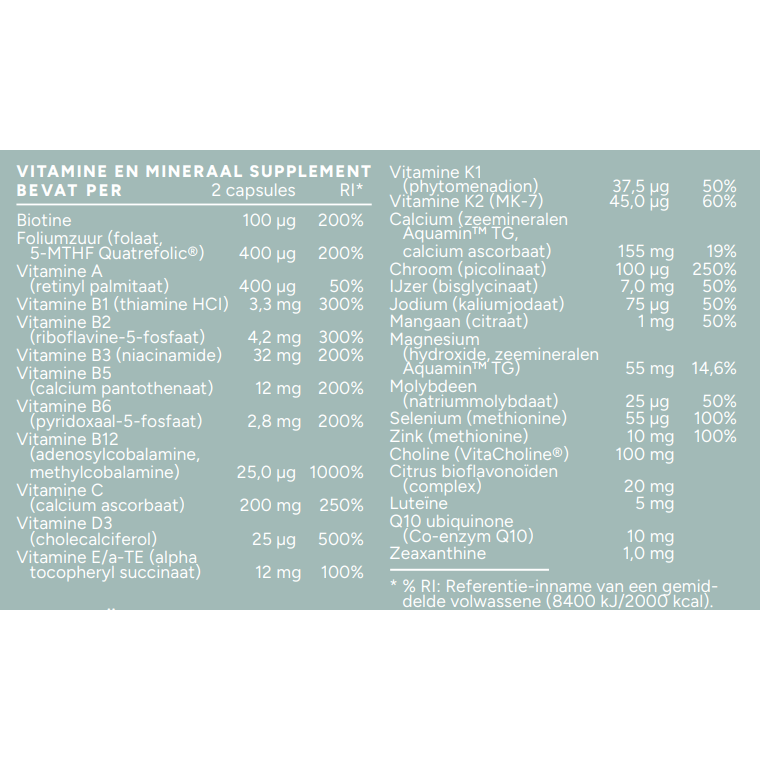 Mattisson Vegan Multi Man 60 capsules