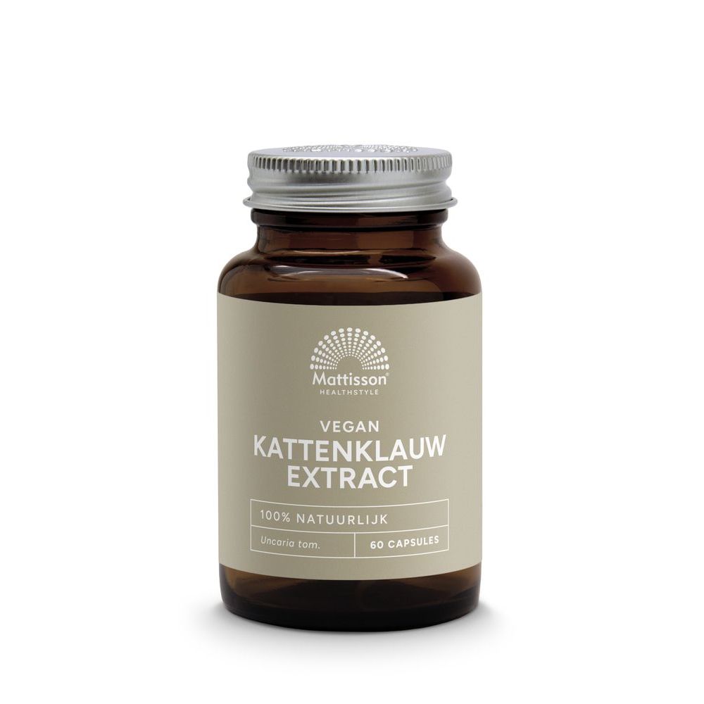 Mattisson Kattenklauw extract 450 mg 60 vcaps