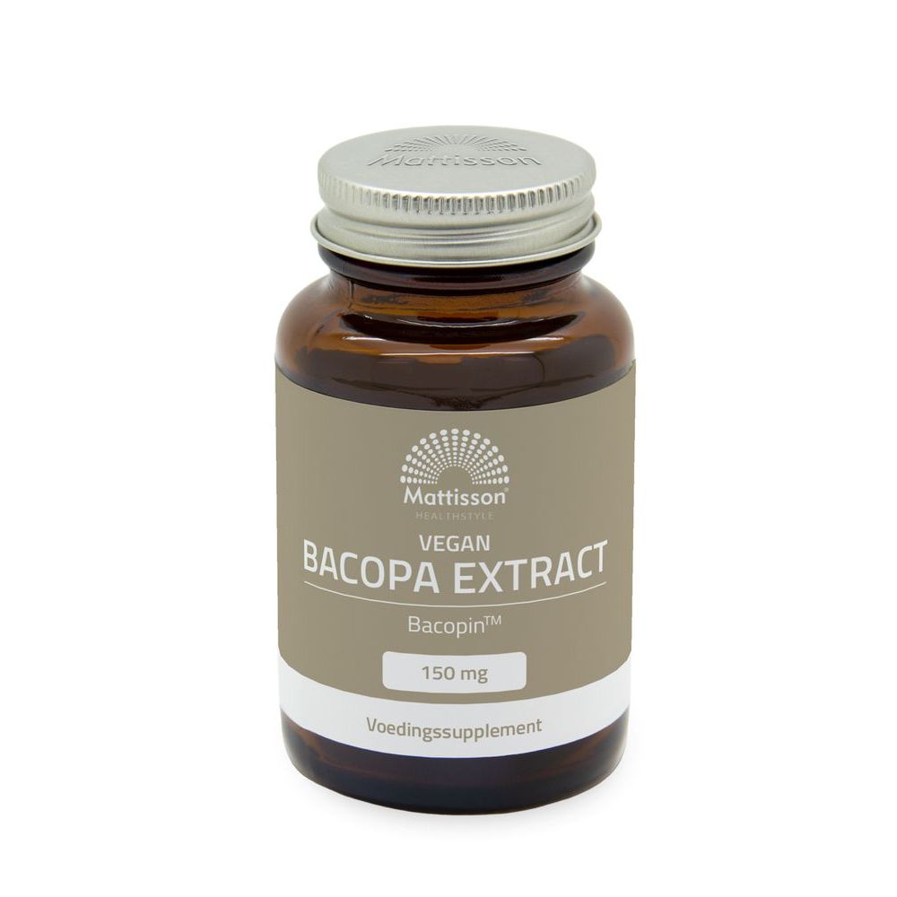 Mattisson Vegan bacopa extract 150 mg 60 capsules