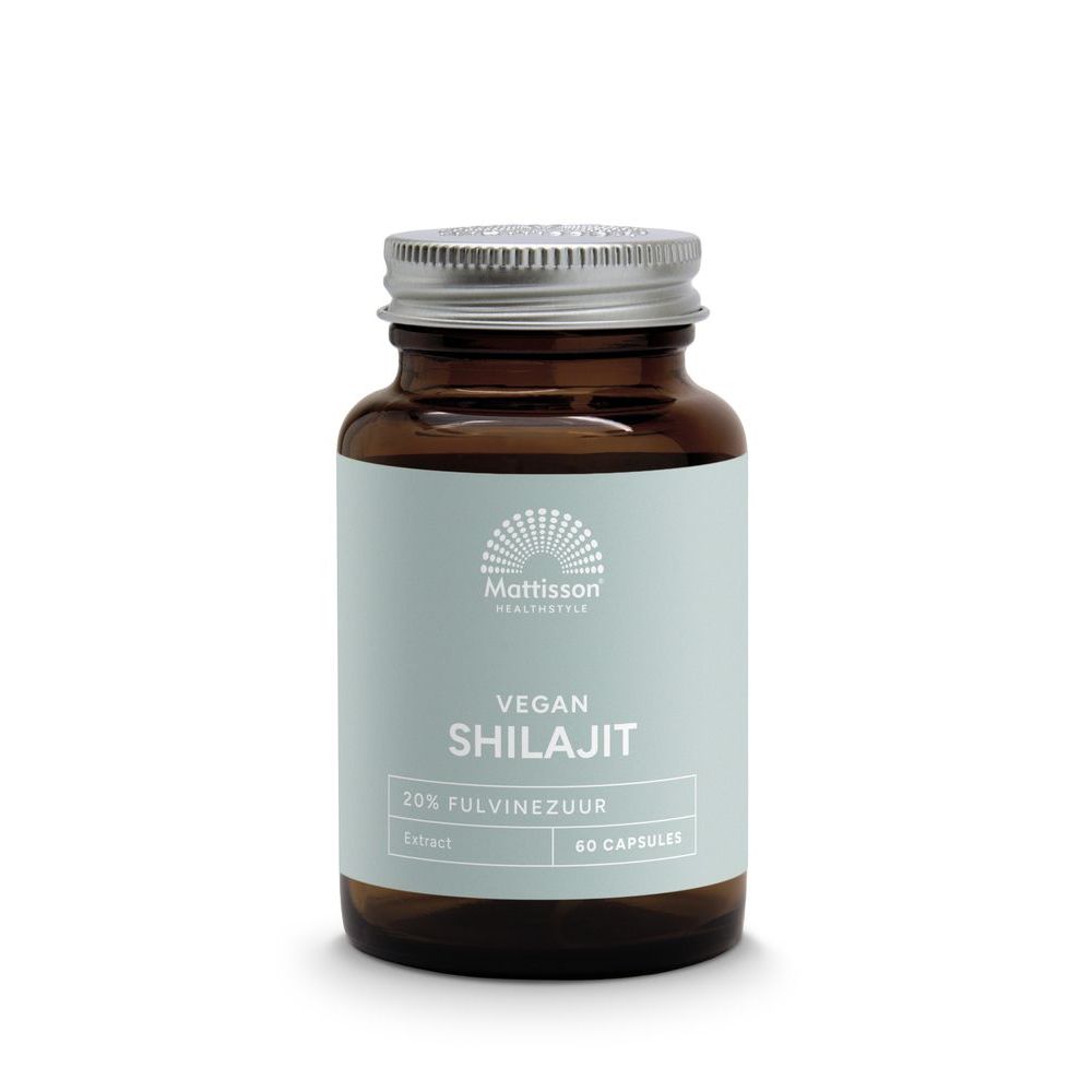 Mattisson Vegan shilajit 400 mg 60 capsules