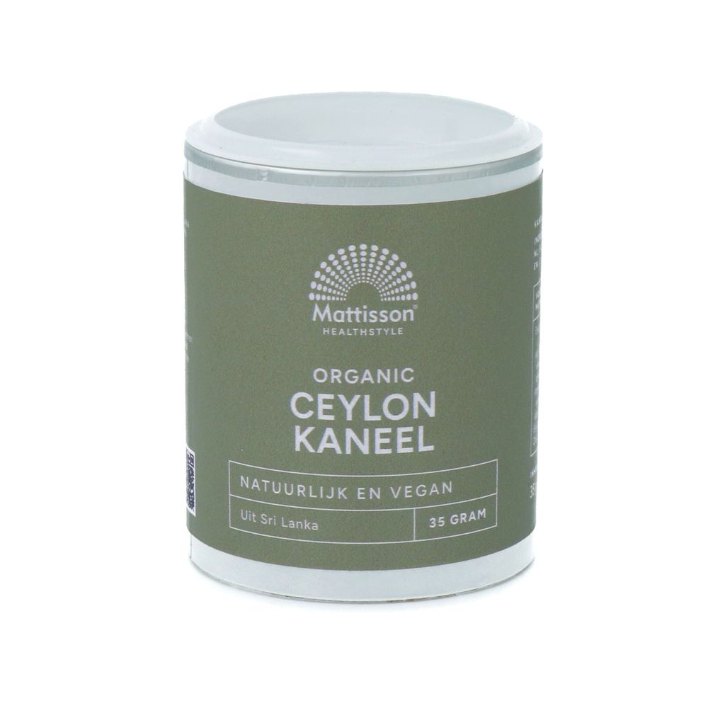 Mattisson Organic Ceylon Kaneel 35 gram