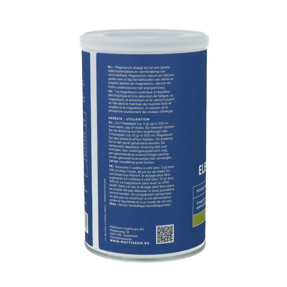 Mattisson Elektrolyten Poeder Lemon Mint 300 gram