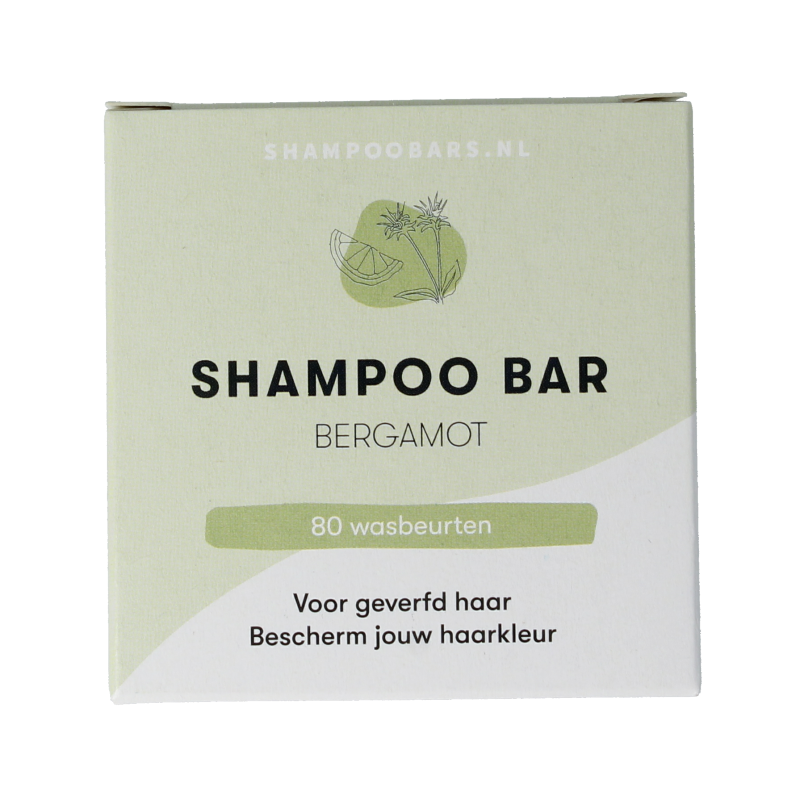 Shampoobars Shampoo bar bergamot 60 gram