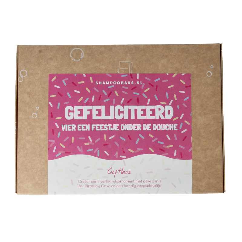Shampoobars Giftbox gefeliciteerd