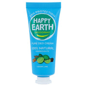 Happy Earth 100% Natuurlijke Deodorant Cream Cedar Lime 40 ml