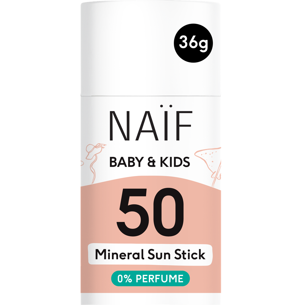 Naif Care Baby&Kids Stick SPF50 0% perfume 36 gr