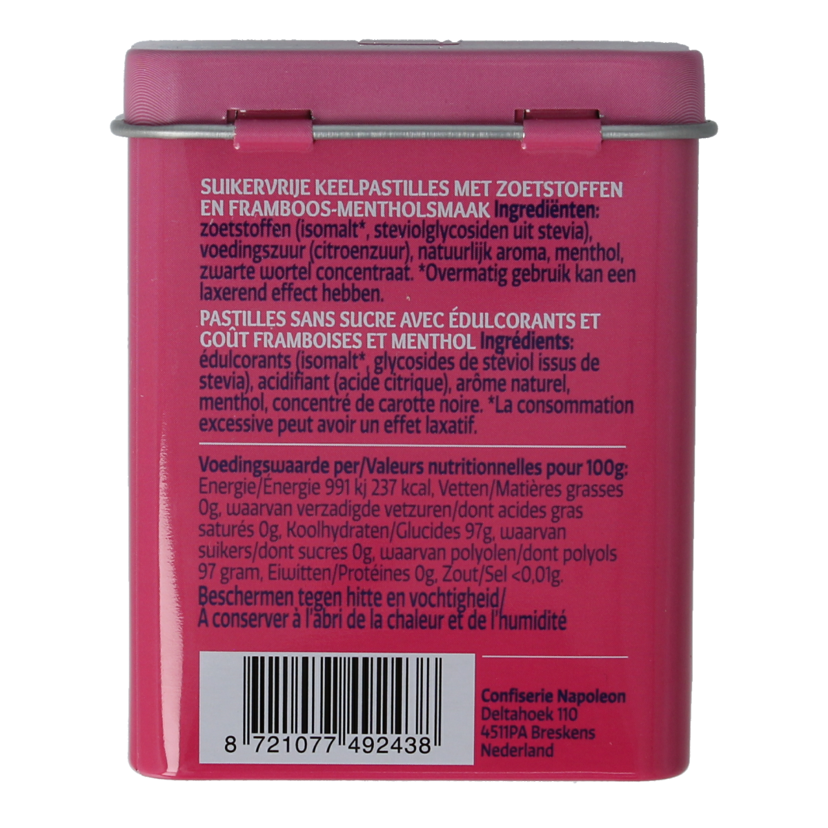 Anta Refresh framboos 72 gram