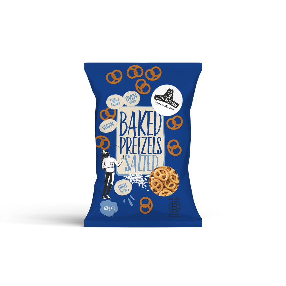 John Altman Pretzels salt 60 gram