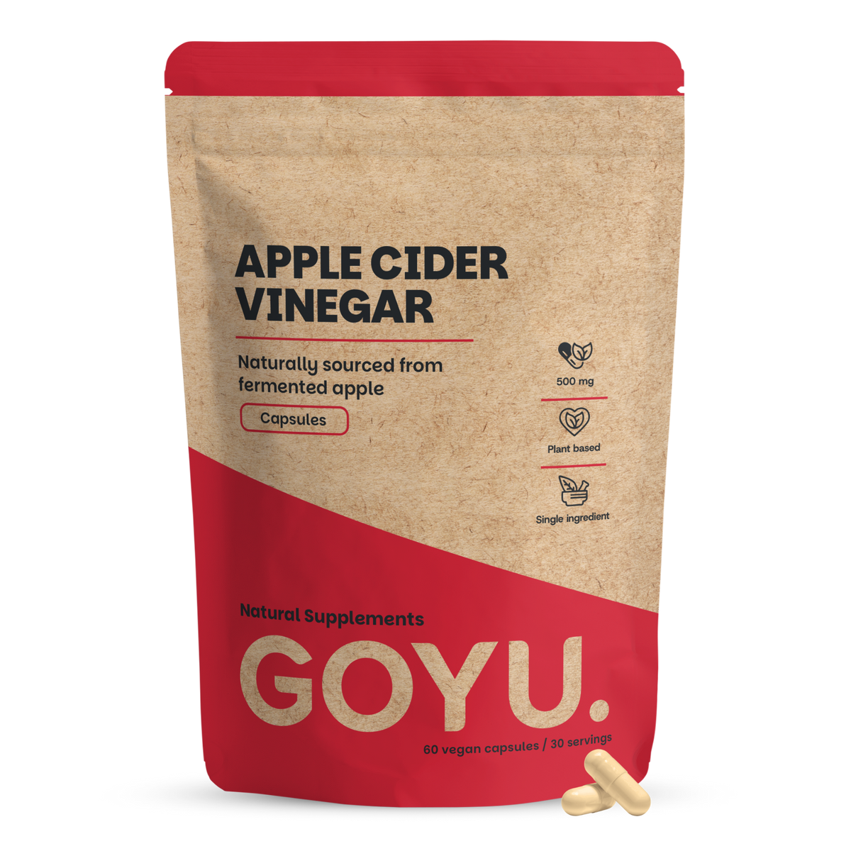 Goyu Appelazijn 500 mg 60 vcaps