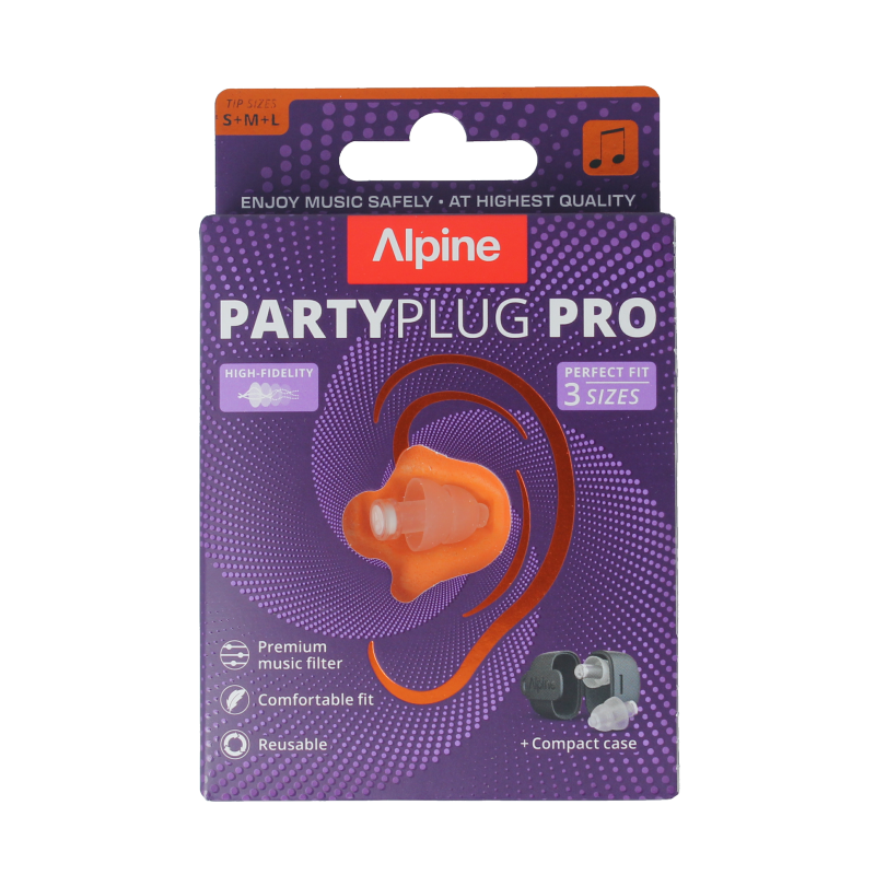 Alpine Partyplug pro transparant 1 paar