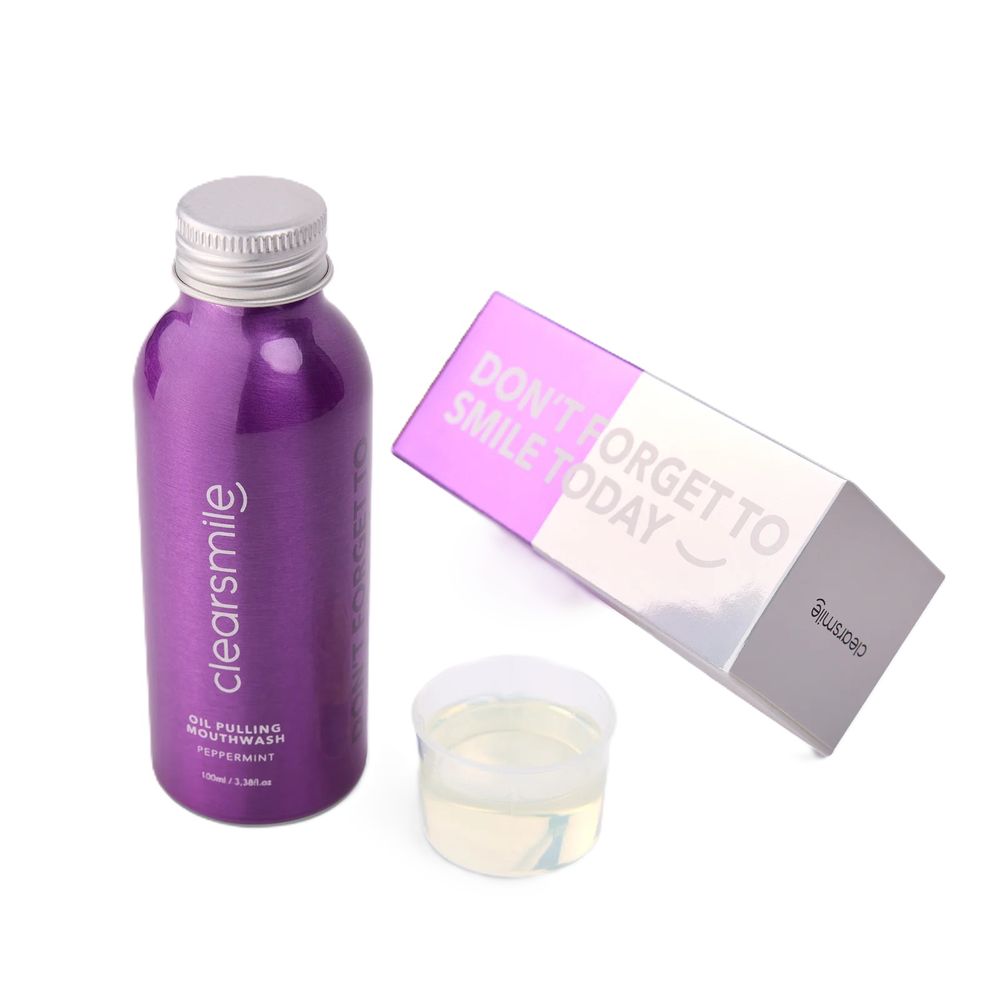 Clearsmile Oil Pulling Mouthwater Peppermint 100 ml