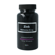 Apb Holland Zink L-Methionine 25mg 250 vcaps